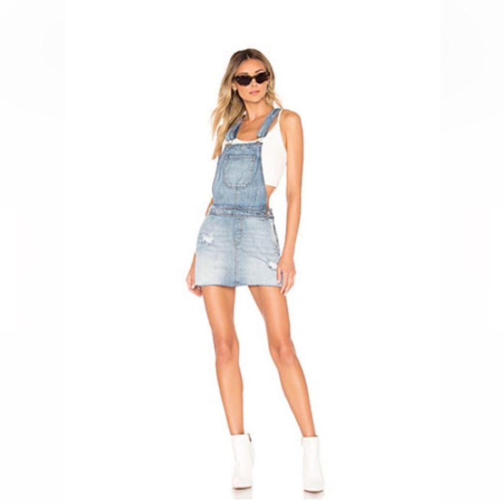 Candy overall skirt dress